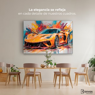 Foto 2 | Cuadro Decorativo Canvas Lotus Deportivo 90x60
