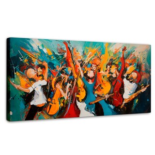 Foto 1 | Cuadro Decorativo Canvas Sinfonía Vibrante 120x60