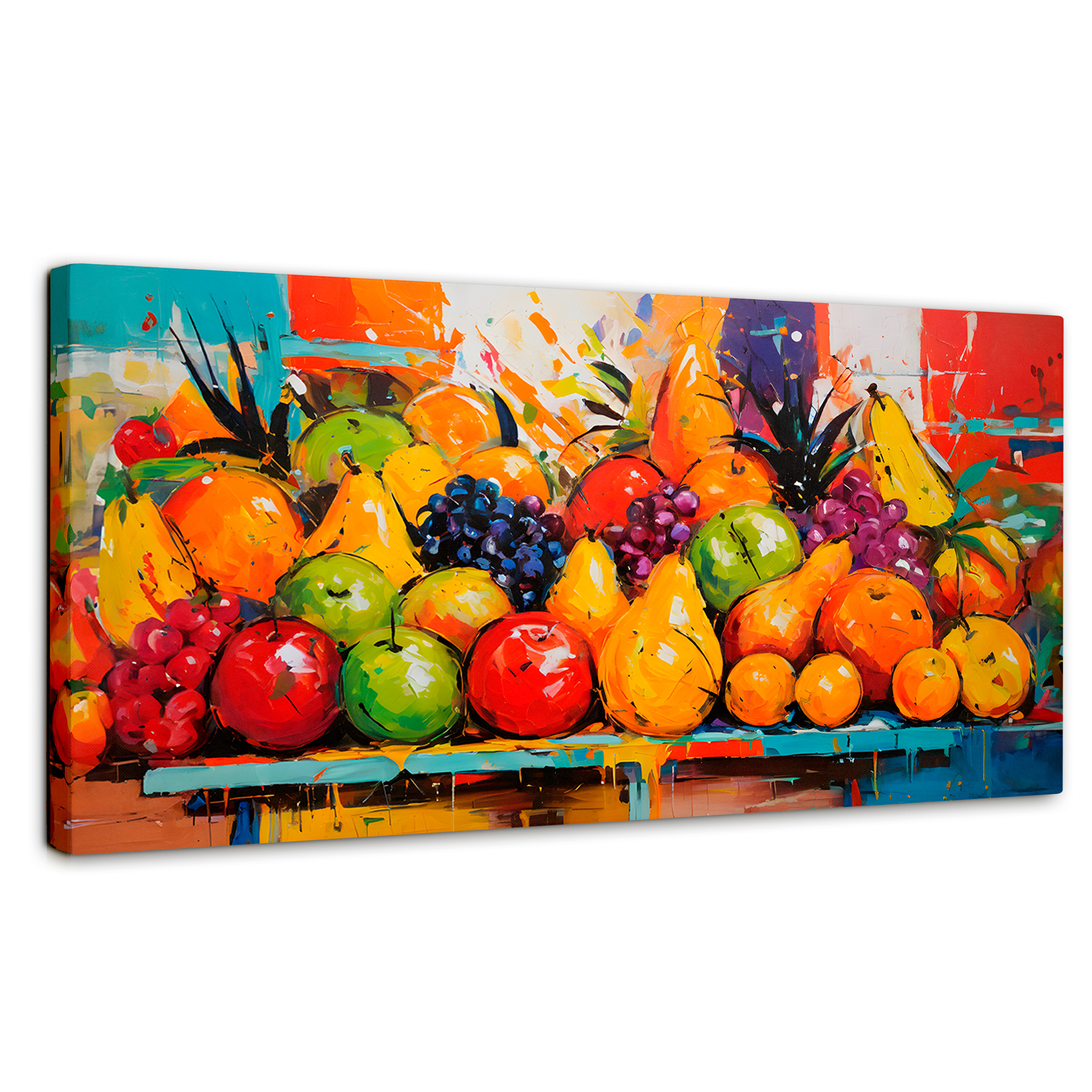 Foto 2 pulgar | Cuadro Decorativo Canvas Variedad Frutal 120x60