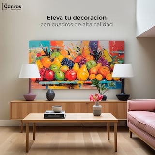 Foto 3 | Cuadro Decorativo Canvas Variedad Frutal 120x60