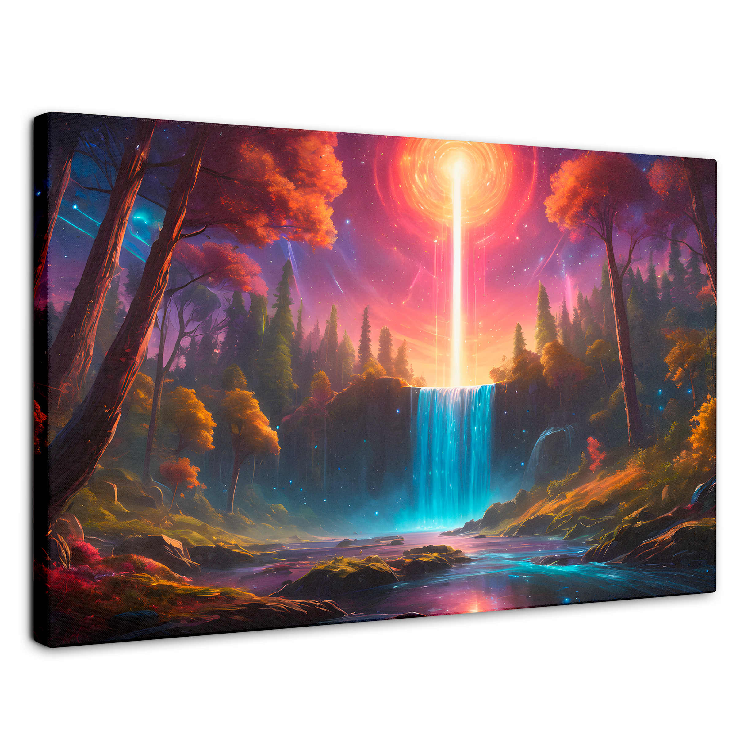 Cuadro Decorativo Canvas Cascada Mística 90x60