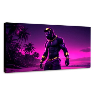 Foto 1 | Cuadro Decorativo Canvas Sombra Tropical 120x60