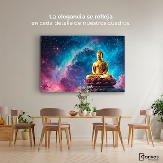 Foto 2 | Cuadro Decorativo Canvas Iluminación Cósmica 90x60