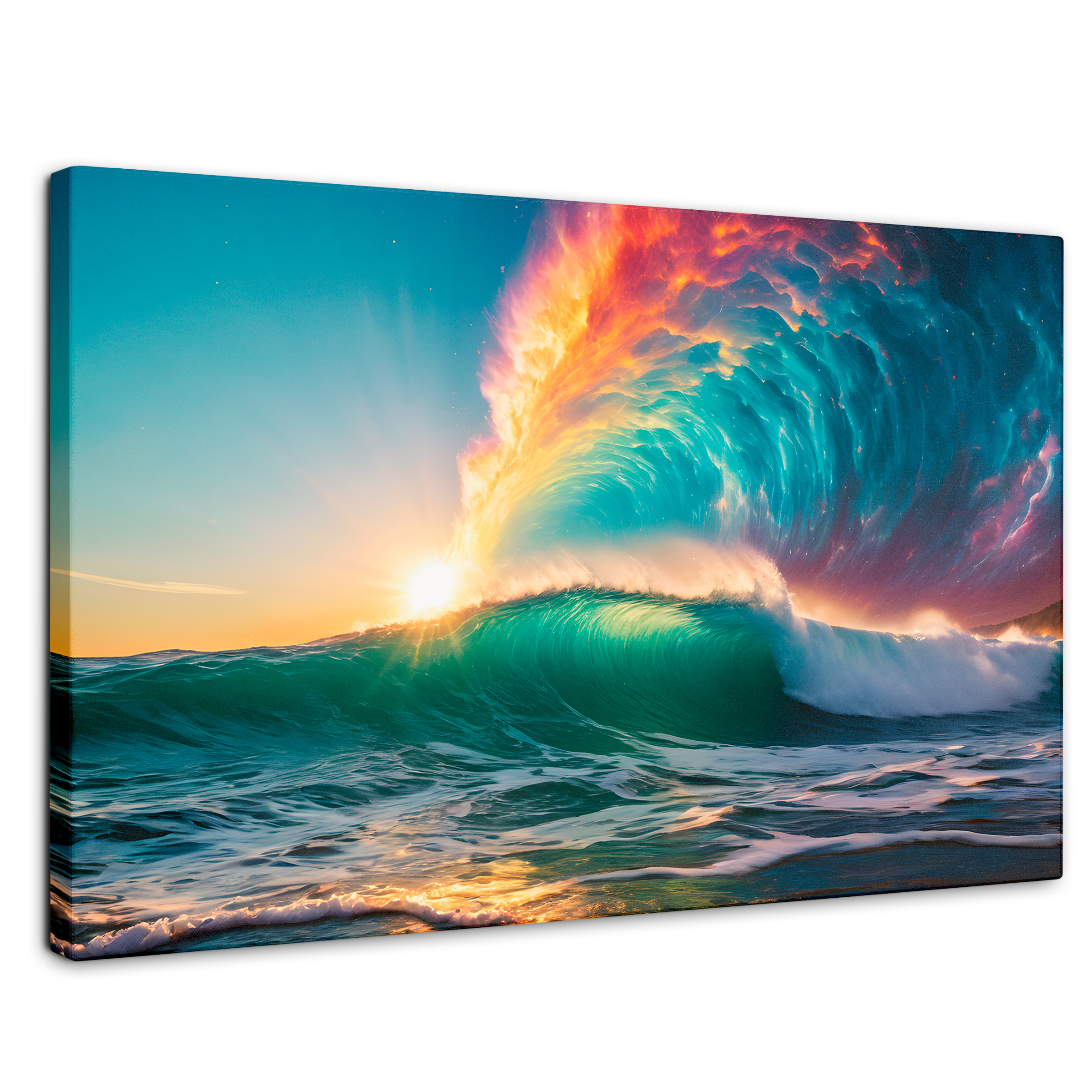 Cuadro Decorativo Canvas Esplendor Oceánico 90x60