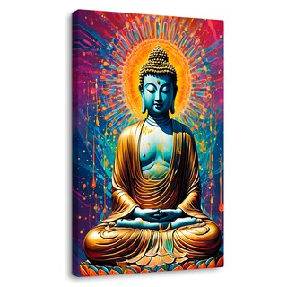 Foto 1 | Cuadro Decorativo Canvas Revolution Buda Calma Purnima 60 x 90 cm