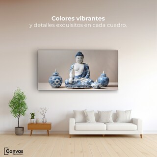 Foto 2 | Cuadro Decorativo Canvas Buda Armonía Porcelana 160x80