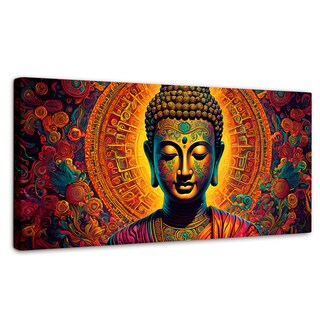 Foto 1 | Cuadro Decorativo Canvas Buda Jardín Sueños 160x80
