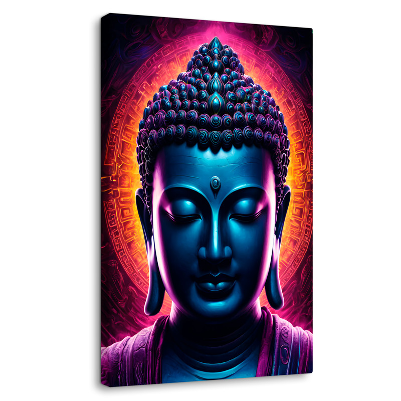 Cuadro Decorativo Canvas Renovación Budista 60x90