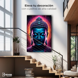 Foto 2 | Cuadro Decorativo Canvas Renovación Budista 60x90