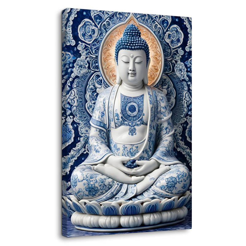 Foto 2 pulgar | Cuadro Decorativo Canvas Buda Quietud 60x90