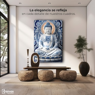 Foto 3 | Cuadro Decorativo Canvas Buda Quietud 60x90