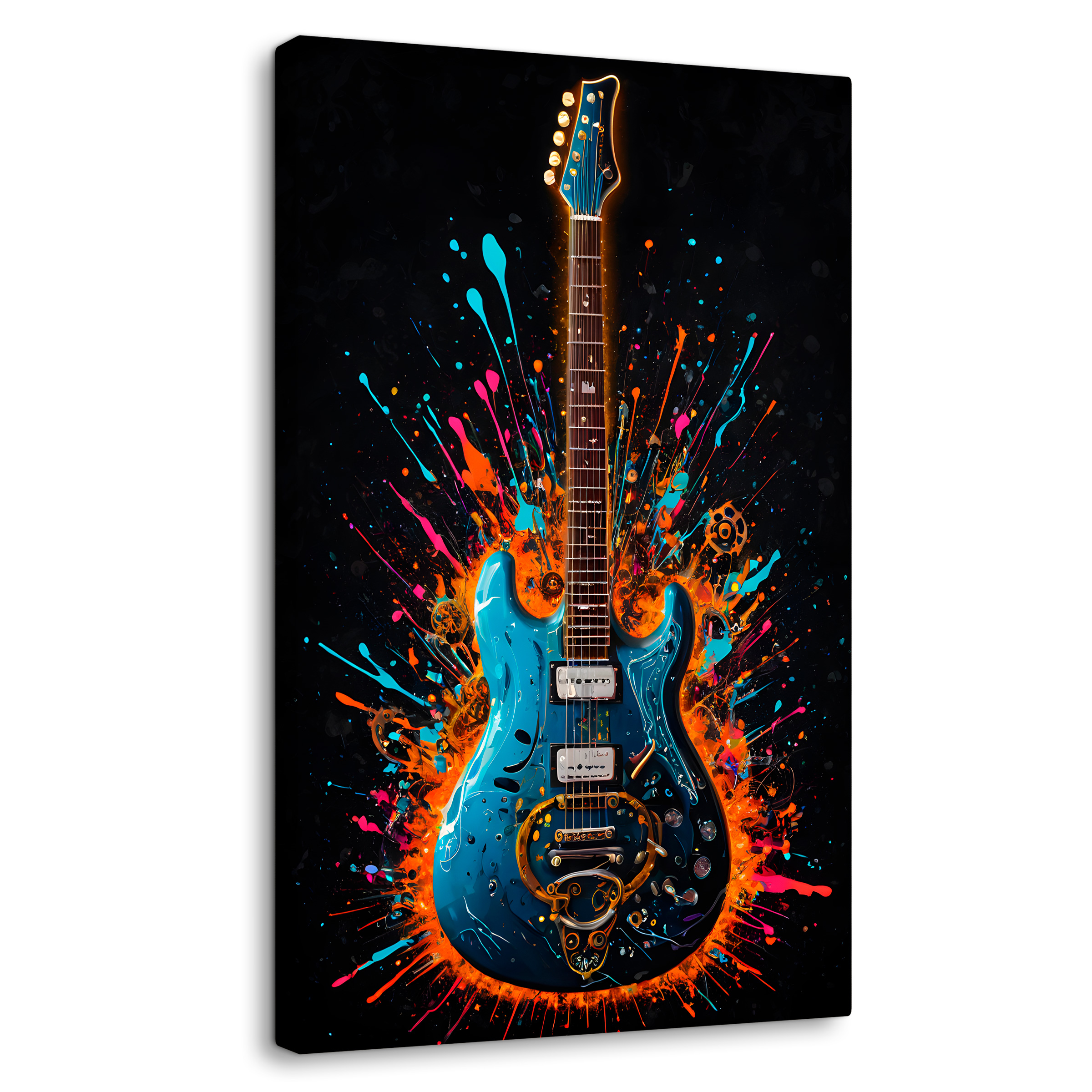 Cuadro Decorativo Canvas Armonía Metálica 60x90