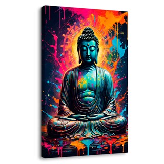 Foto 1 | Cuadro Decorativo Canvas Esencia Zen Splash 60x90