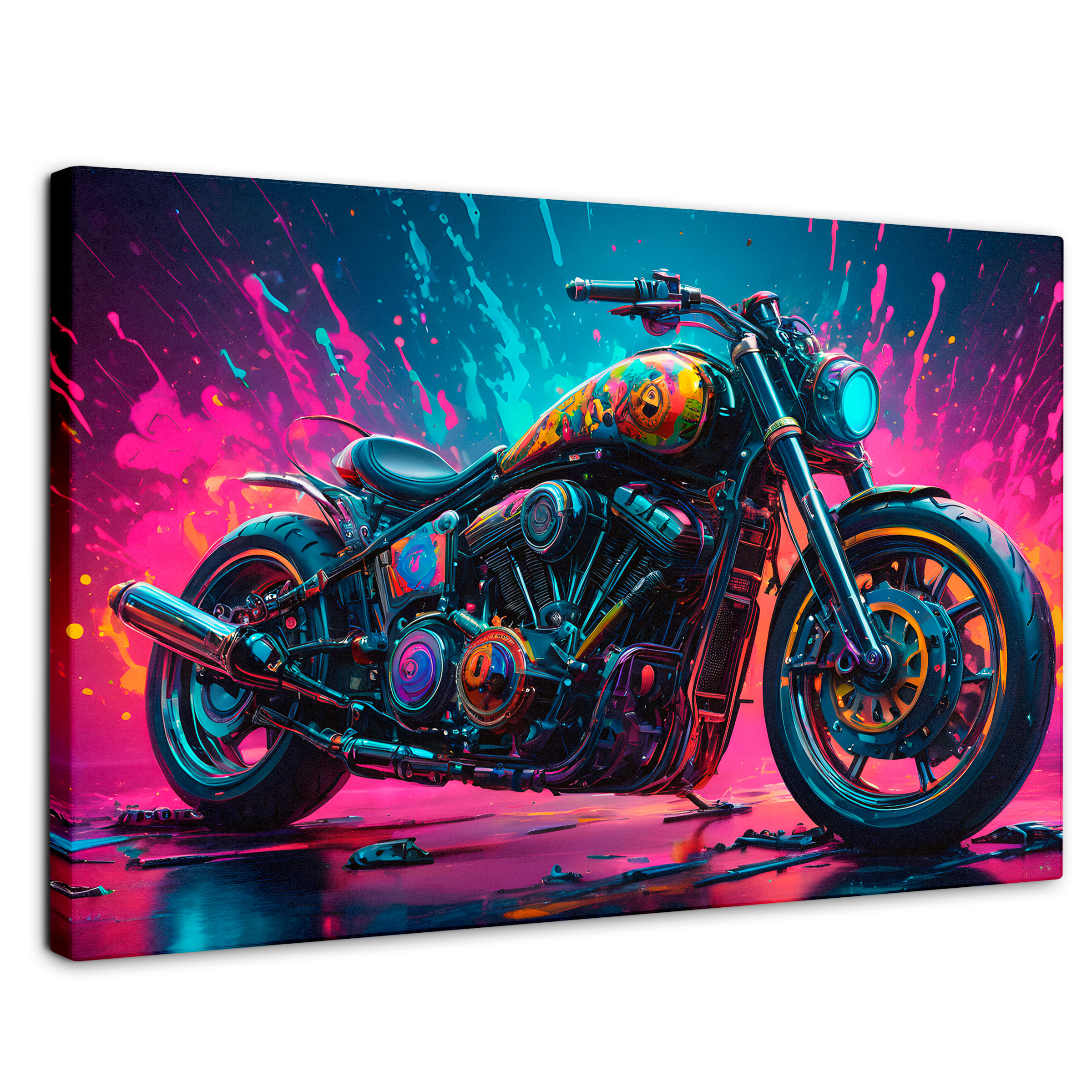 Cuadro Decorativo Canvas Sueño Motorizado 90x60