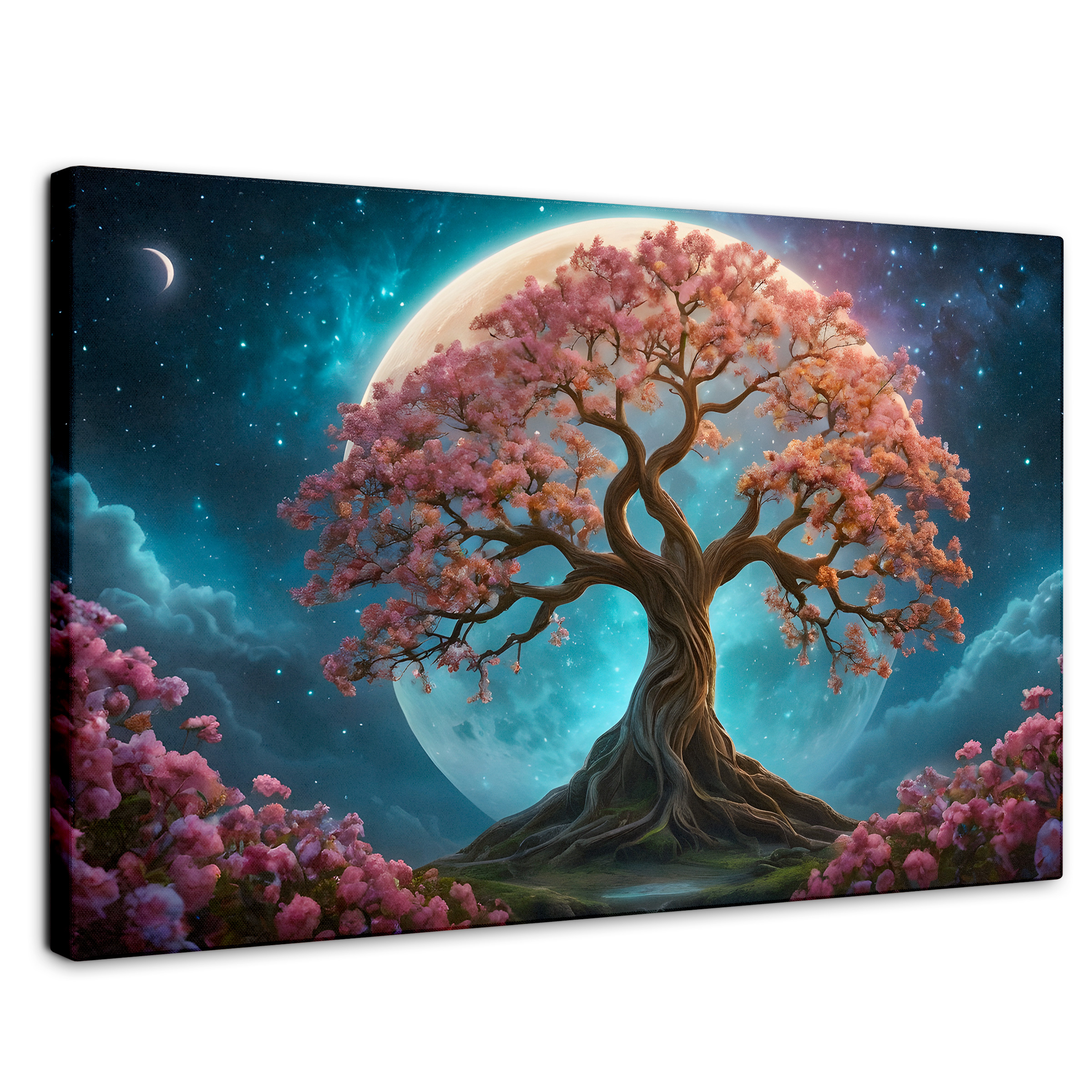 Cuadro Decorativo Canvas Encanto Nocturno 90x60