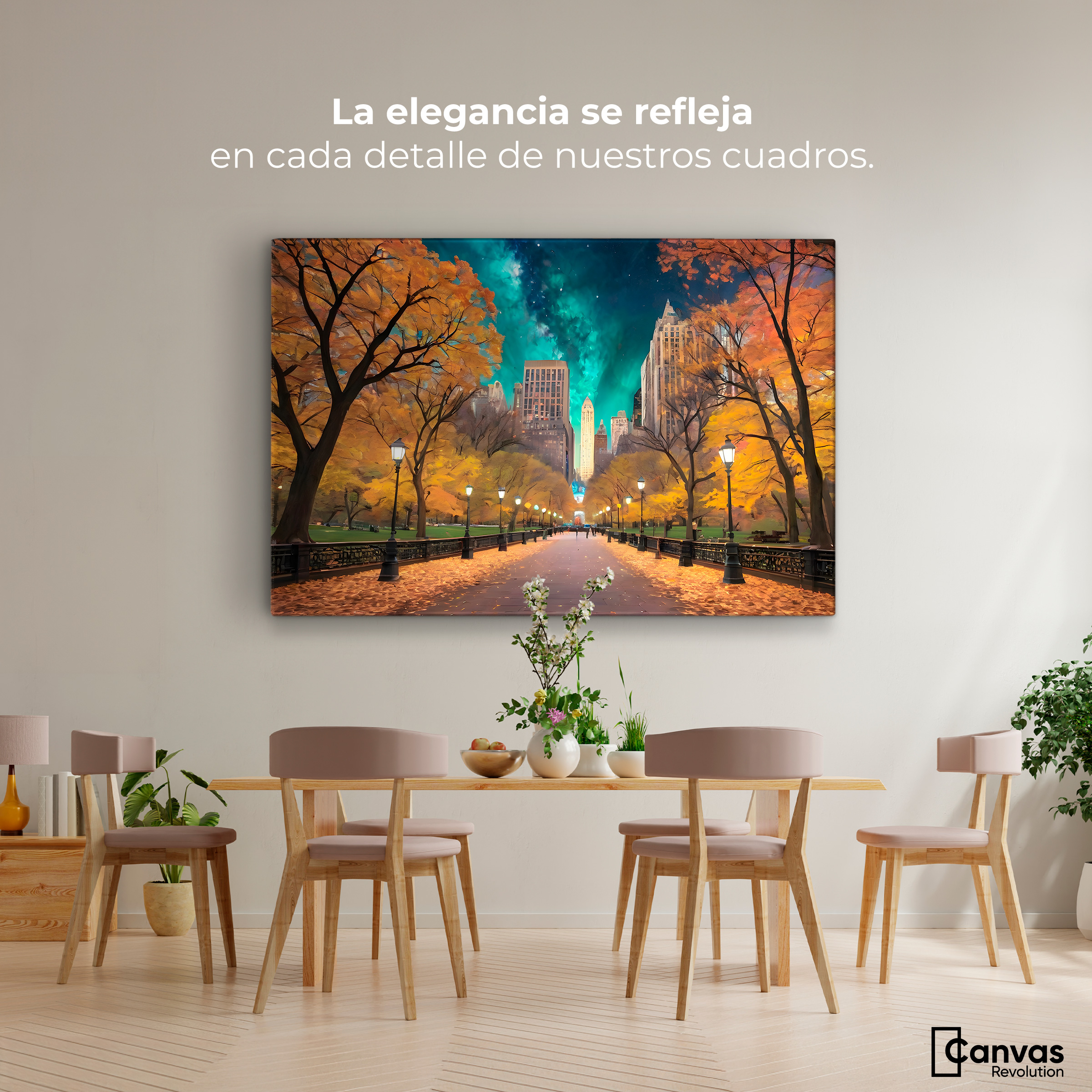 Foto 2 | Cuadro Decorativo Canvas Horizonte Encantado 90x60