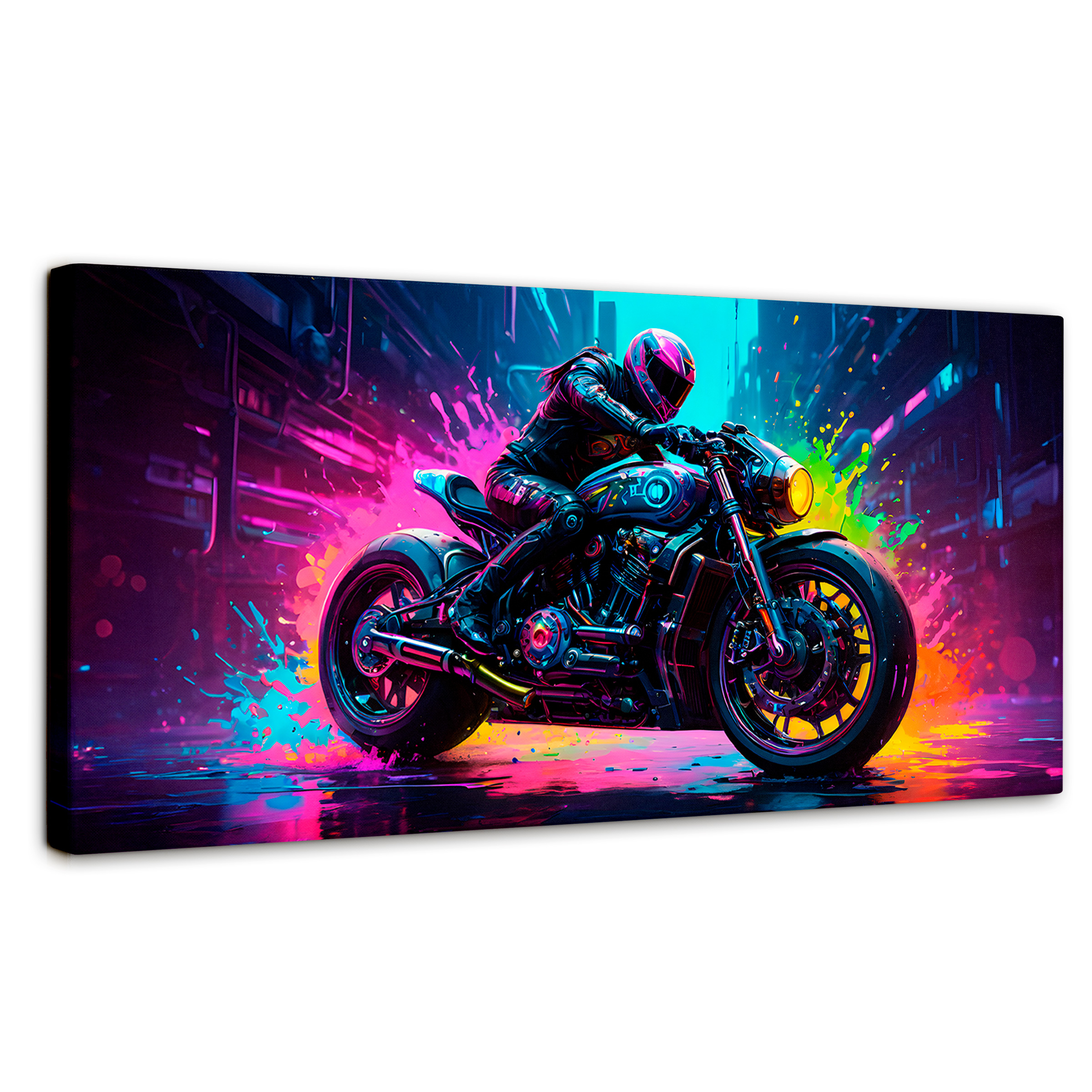 Cuadro Decorativo Canvas Velocidad Luminosa 120x60