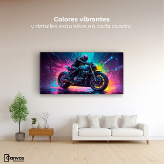 Foto 2 | Cuadro Decorativo Canvas Velocidad Luminosa 120x60