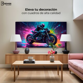 Foto 3 | Cuadro Decorativo Canvas Velocidad Luminosa 120x60