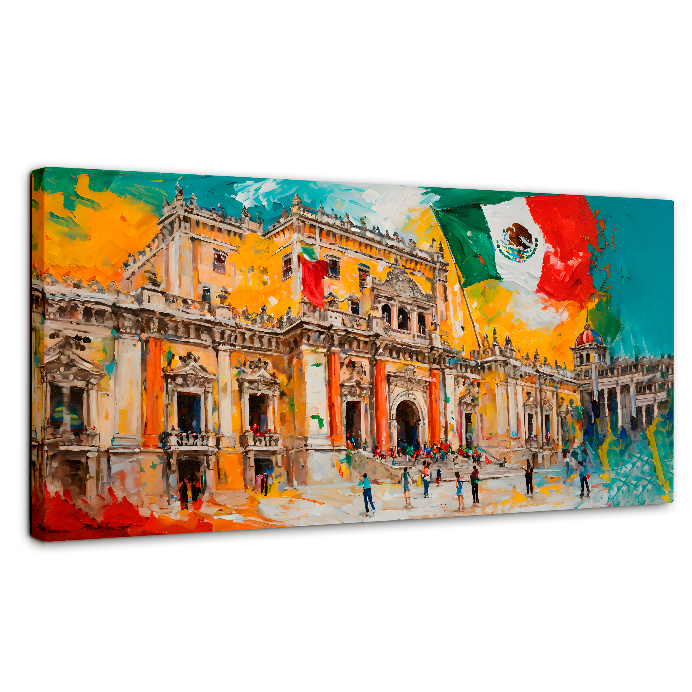 Cuadro Decorativo Canvas Palacio Nacional 140x70