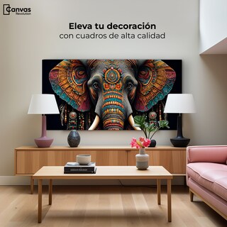 Foto 3 | Cuadro Decorativo Canvas Elefante Místico 120x60