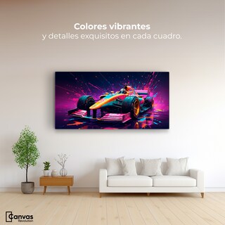 Foto 2 | Cuadro Decorativo Canvas Impulso Cromático 120x60