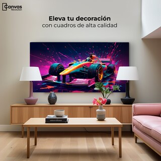 Foto 3 | Cuadro Decorativo Canvas Impulso Cromático 120x60