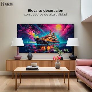 Foto 3 | Cuadro Decorativo Canvas Sueños Nauticos 120x60