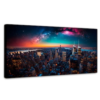 Foto 1 | Cuadro Decorativo Canvas New York Vibrante 120x60