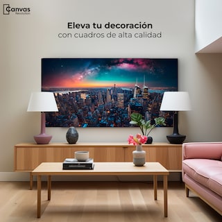 Foto 3 | Cuadro Decorativo Canvas New York Vibrante 120x60