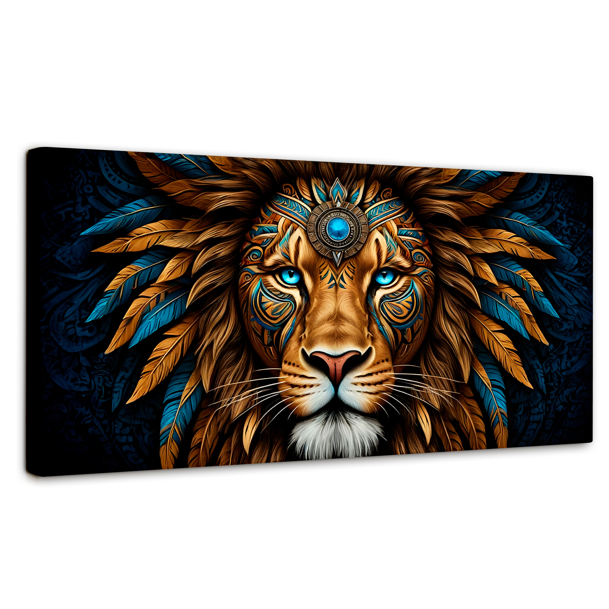 Cuadro Decorativo Canvas Fuerza Salvaje 120x60