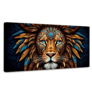 Foto 1 | Cuadro Decorativo Canvas Fuerza Salvaje 120x60