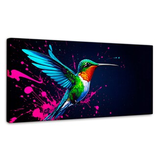 Foto 1 | Cuadro Decorativo Canvas Pinceladas Néctar 120x60