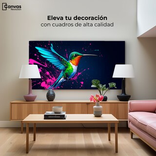 Foto 3 | Cuadro Decorativo Canvas Pinceladas Néctar 120x60