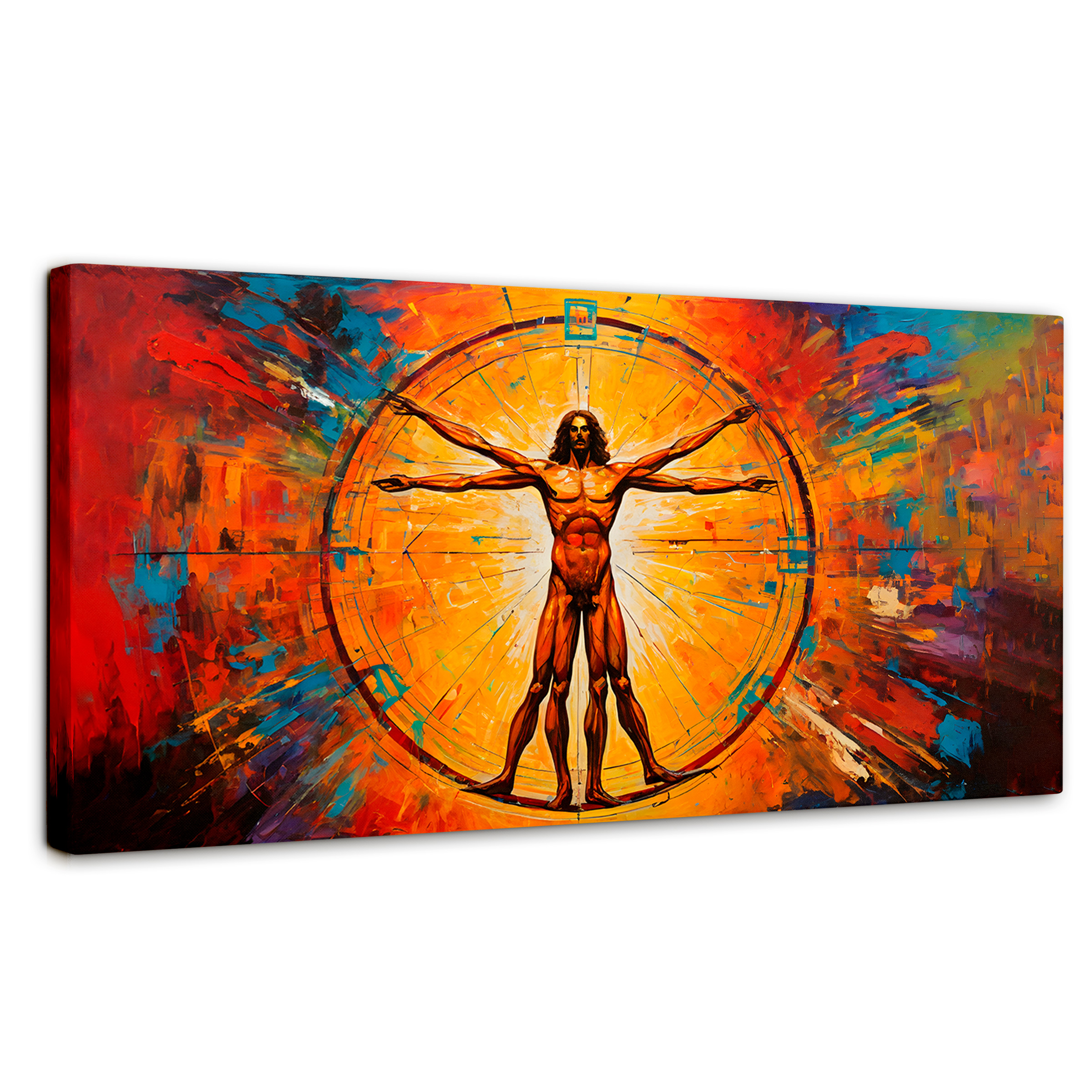 Cuadro Decorativo Canvas Anatomía Humana 140x70