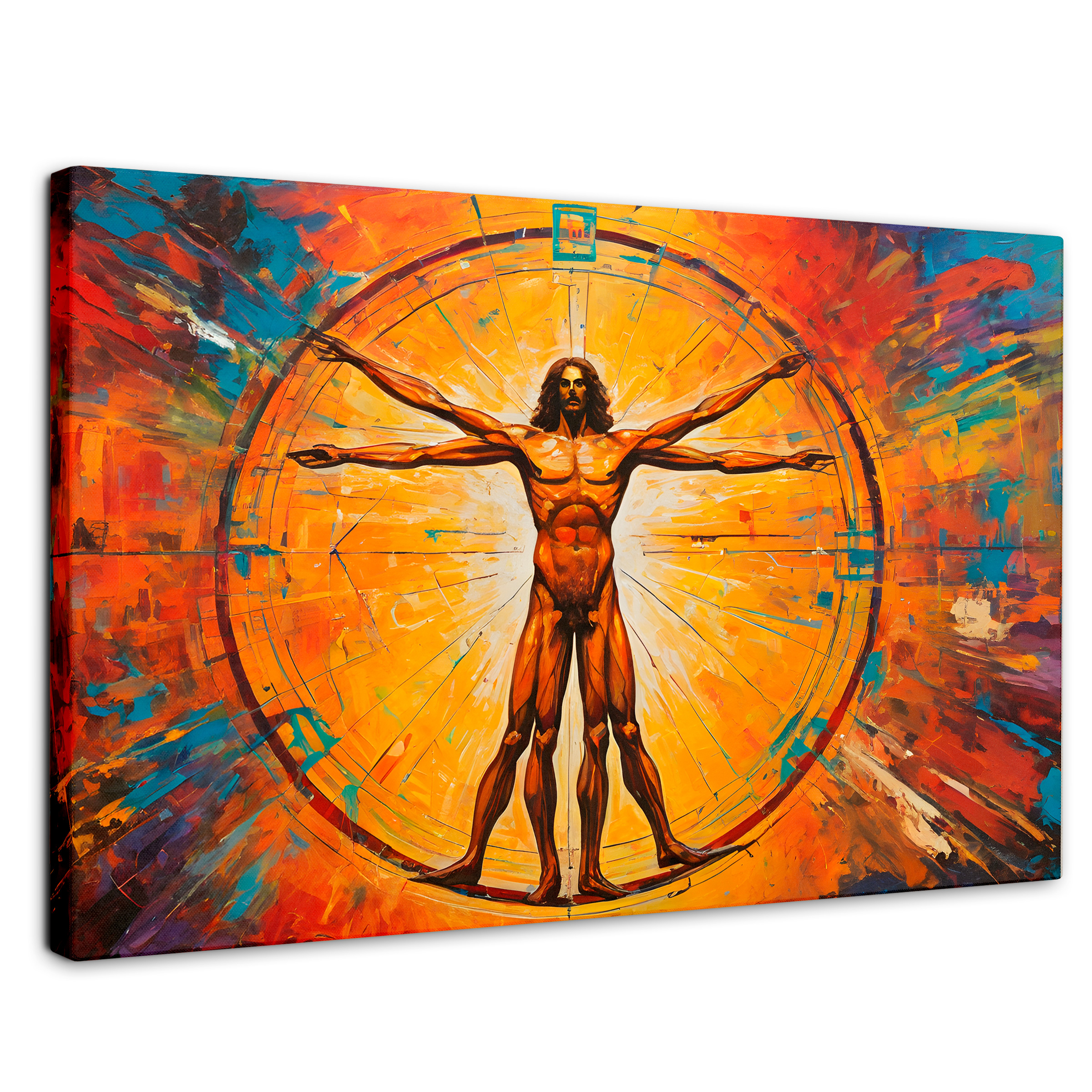 Cuadro Decorativo Canvas Anatomía Humana 90x60