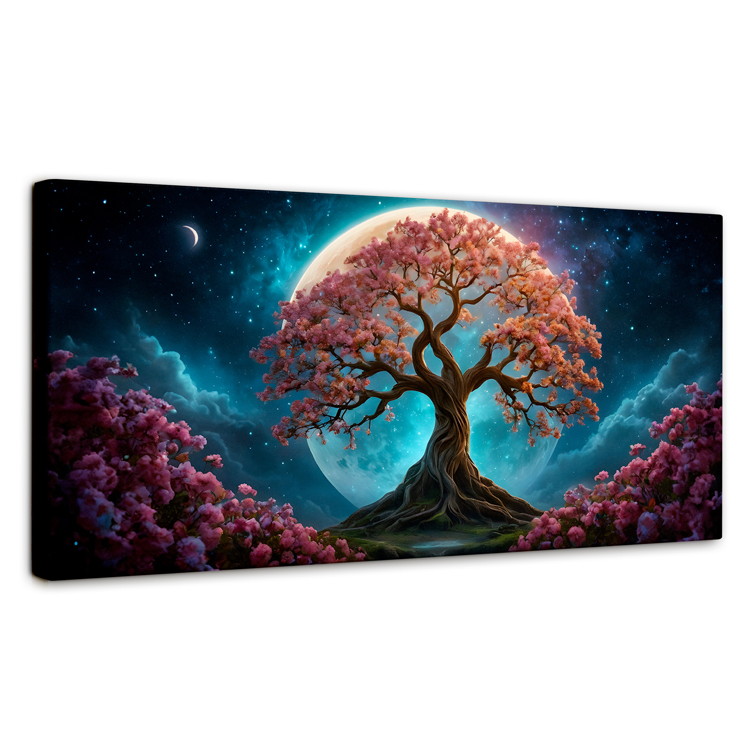 Cuadro Decorativo Canvas Encanto Nocturno 120x60