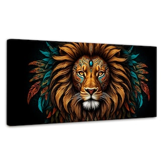 Foto 1 | Cuadro Decorativo Canvas Espíritu Salvaje 120x60