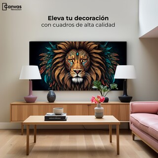 Foto 3 | Cuadro Decorativo Canvas Espíritu Salvaje 120x60