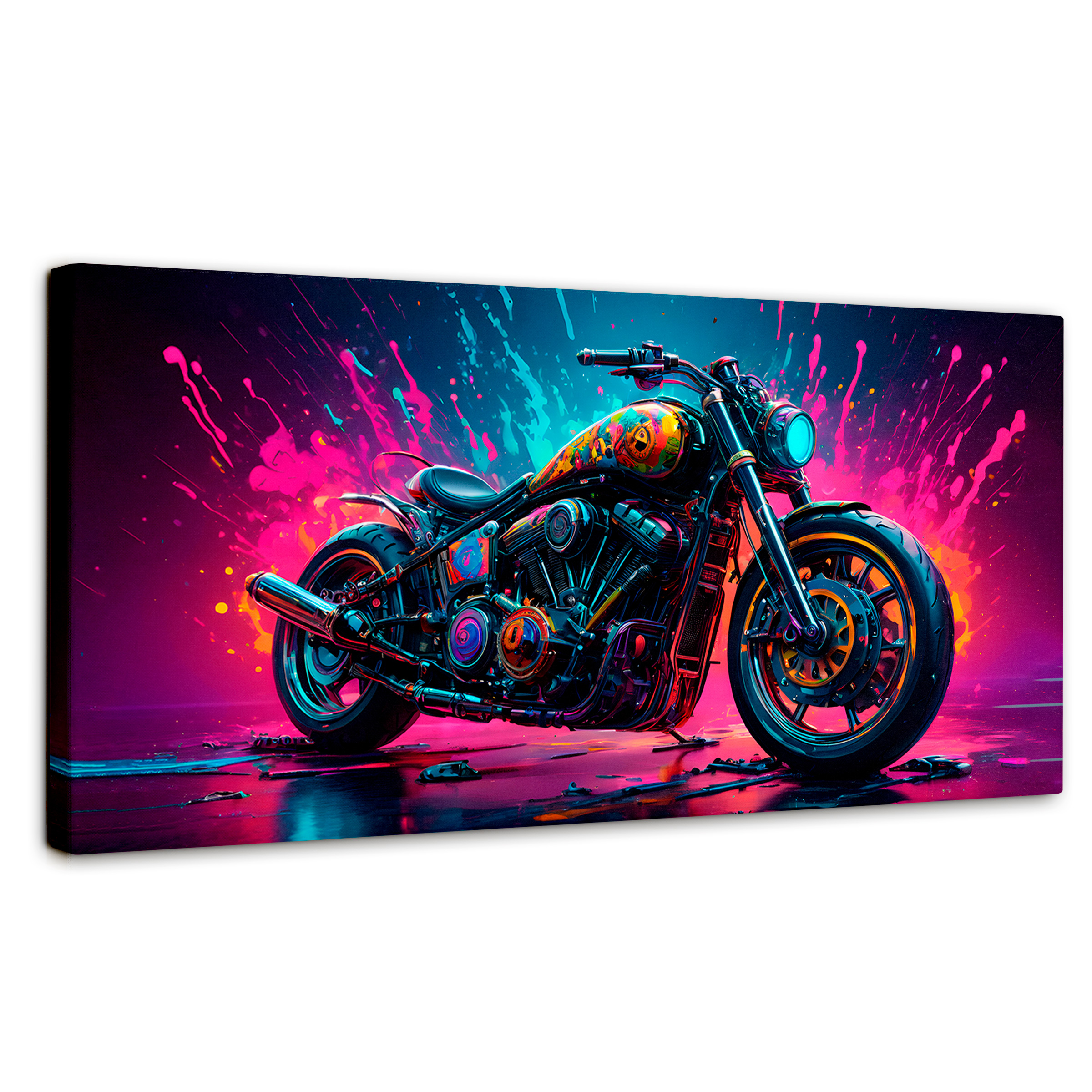 Cuadro Decorativo Canvas Sueño Motorizado 120x60