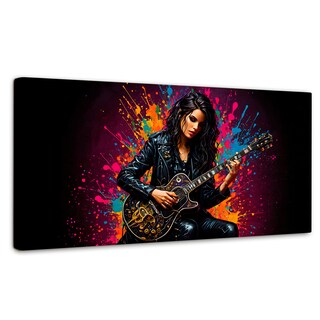 Foto 1 | Cuadro Decorativo Canvas Melodías Vibrantes 120x60