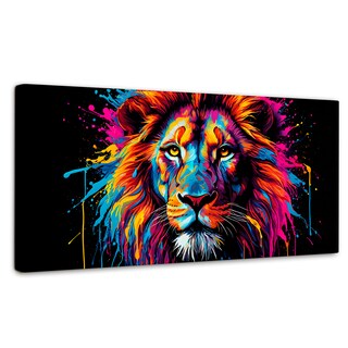 Foto 1 | Cuadro Decorativo Canvas Esplendor Salvaje 120x60