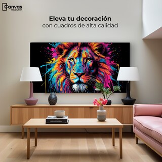 Foto 3 | Cuadro Decorativo Canvas Esplendor Salvaje 120x60