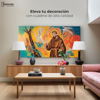 Foto 3 | Cuadro Decorativo Canvas Divina Inspiración 140x70