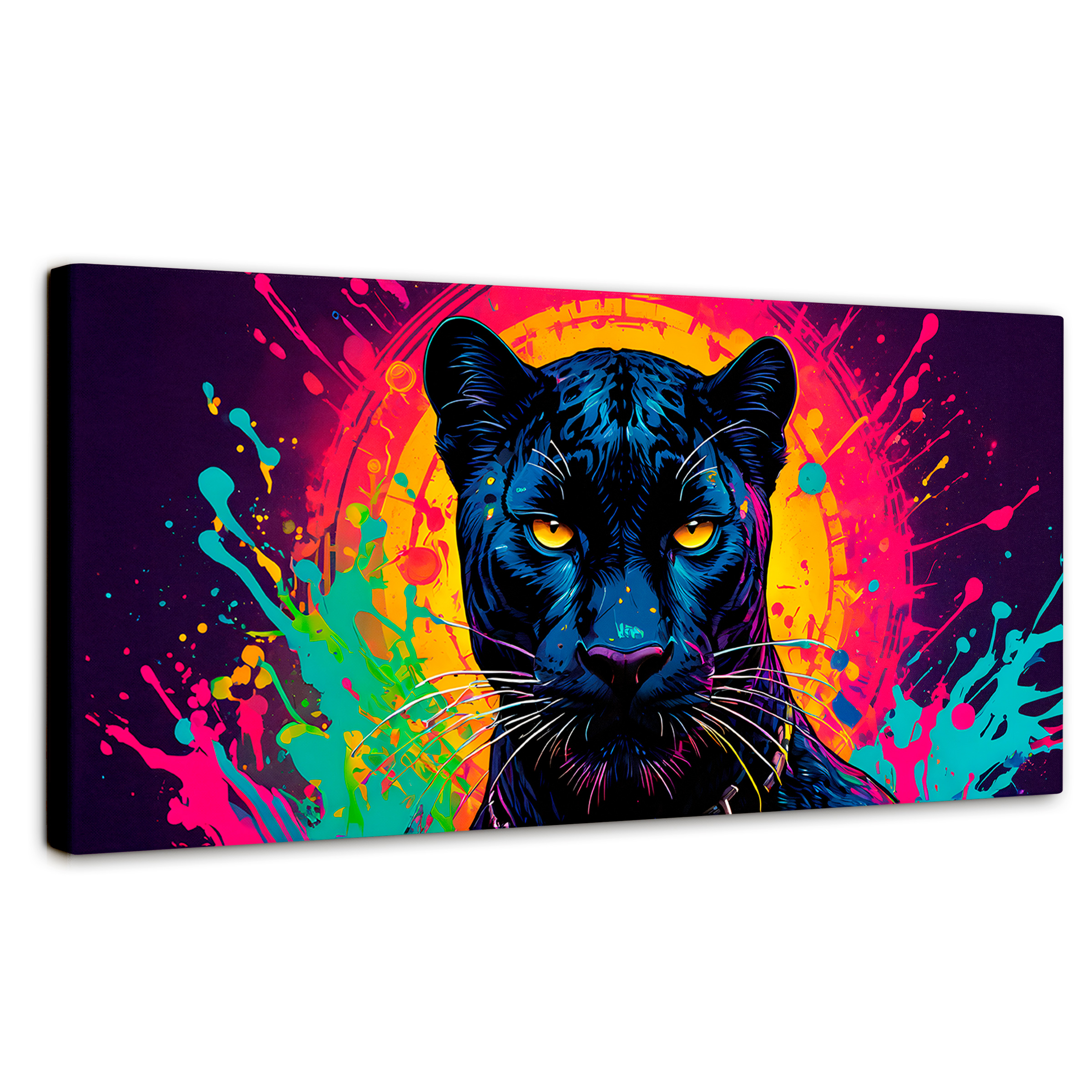 Cuadro Decorativo Canvas Fusión Salvaje 120x60