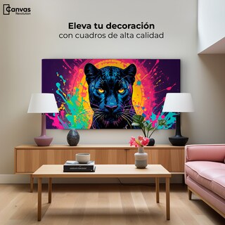 Foto 3 | Cuadro Decorativo Canvas Fusión Salvaje 120x60