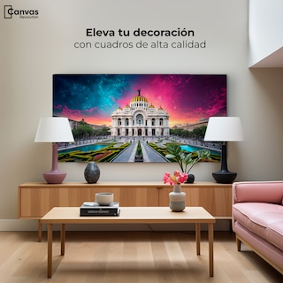 Foto 3 | Cuadro Decorativo Canvas Cosmos Bellas Artes 120x60