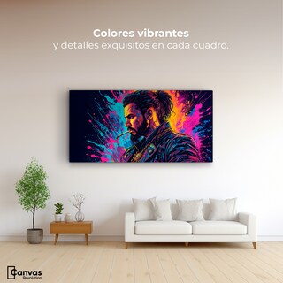 Foto 2 | Cuadro Decorativo Canvas Vibrante Solitario 120x60