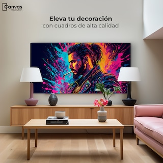 Foto 3 | Cuadro Decorativo Canvas Vibrante Solitario 120x60