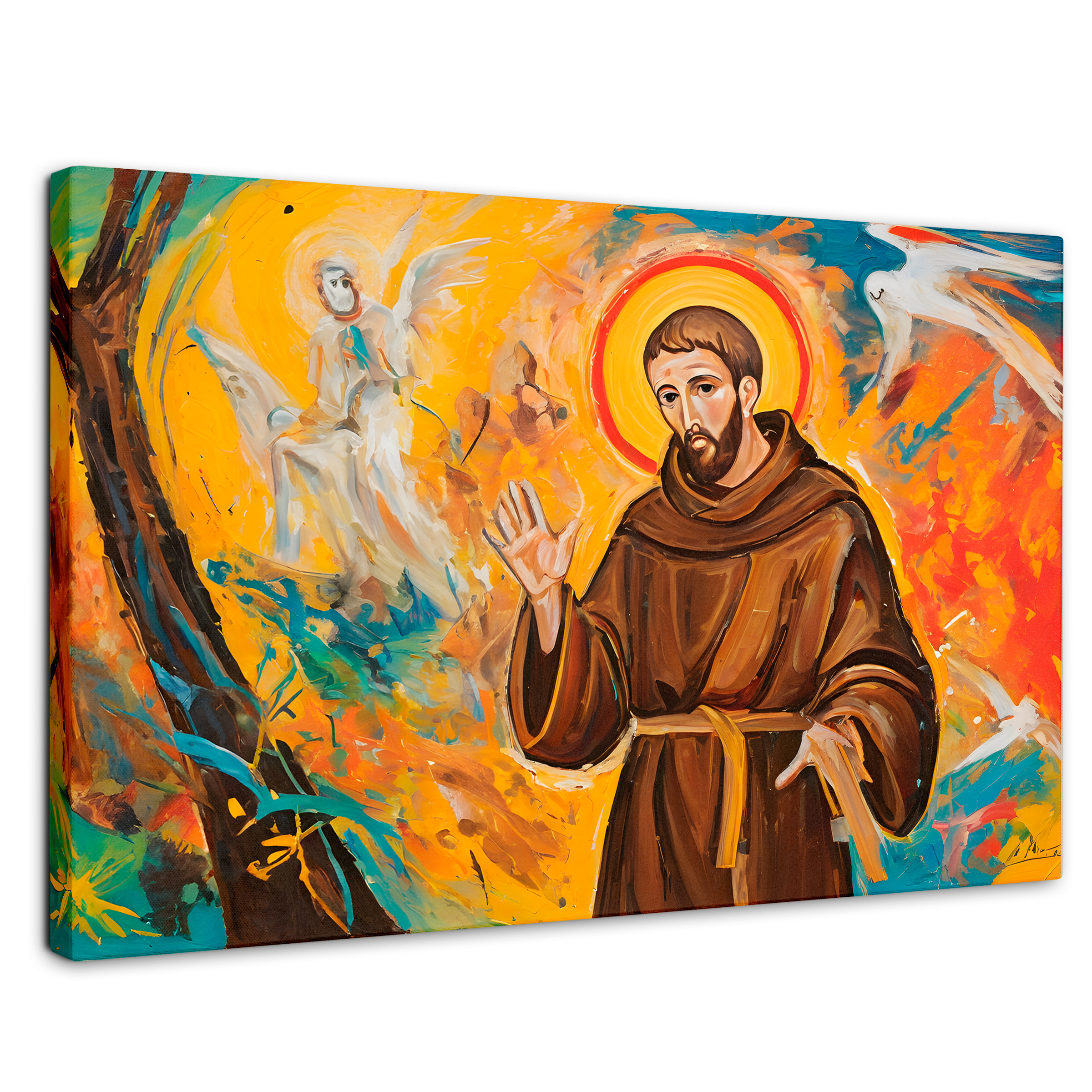 Cuadro Decorativo Canvas Divina Inspiración 90x60